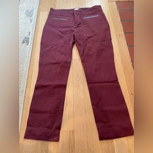 The Essential Slim pant by Anthropologie